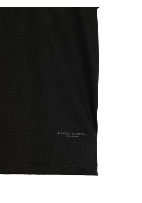 T-shirt con logo PAOLO PECORA KIDS | PP4219NERO